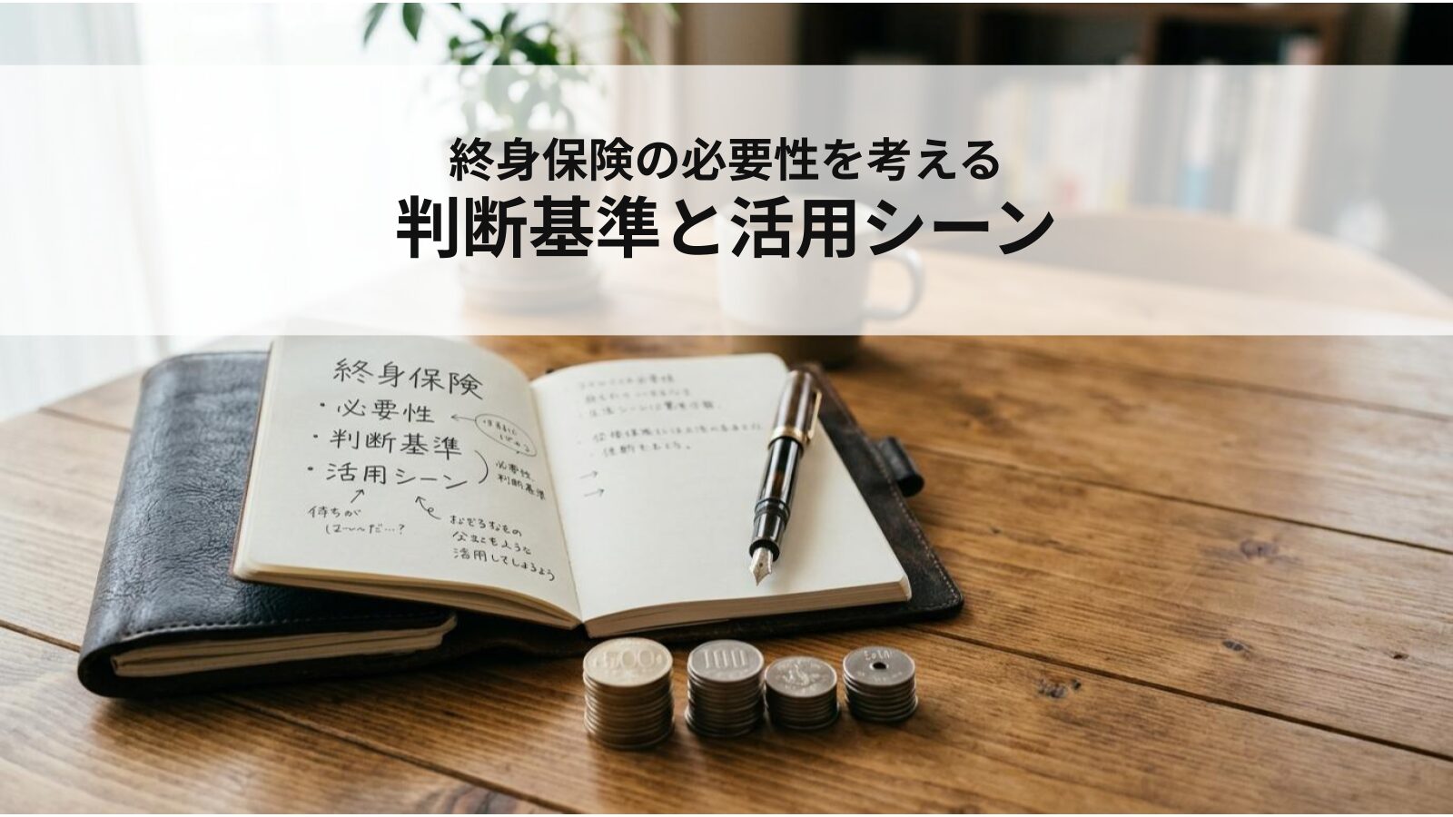 終身保険の必要性を考える判断基準と活用シーン