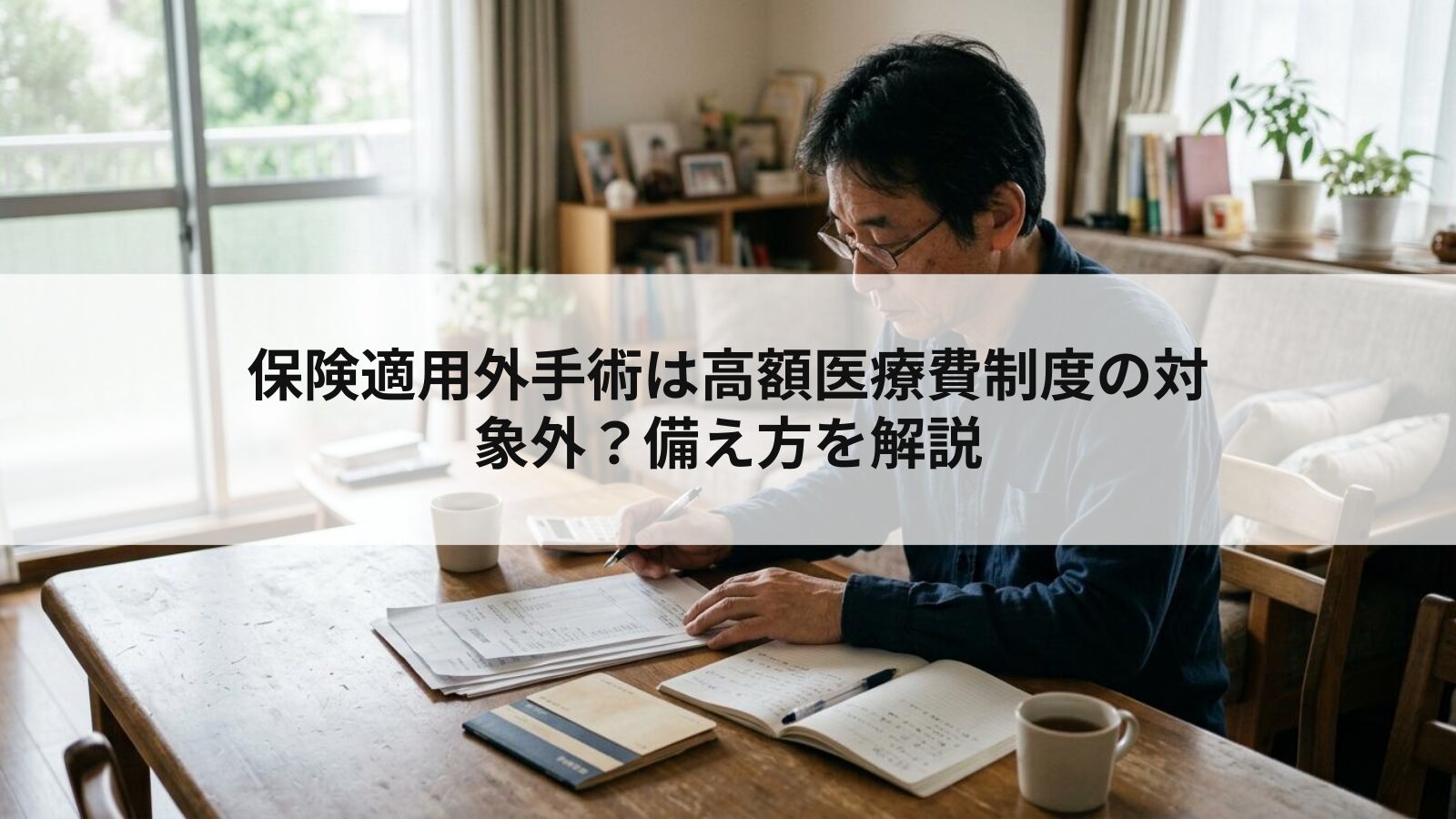 保険適用外手術は高額医療費制度の対象外?備え方を解説